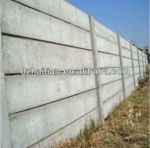 Прессованный бетонный забор, пресс-форма для оградительной панели