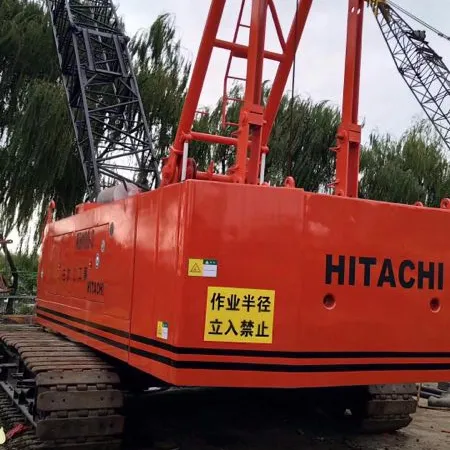 Японский гидравлический гусеничный кран IHI, 50 тонн, двигатель 6d24