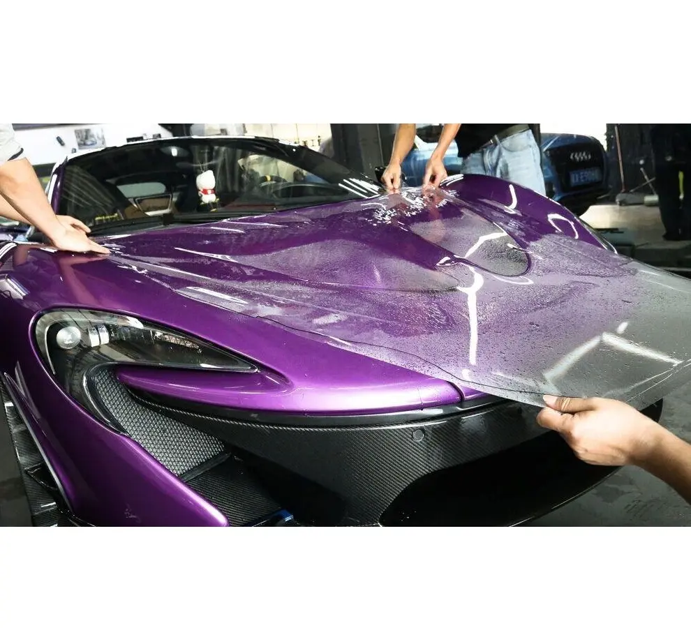 Заводская Продажа, прозрачная автомобильная пленка, наклейки PPF TPU, Защитная пленка для покраски, рулон материала