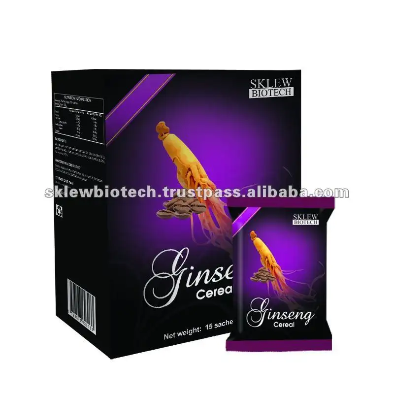 Ginseng Cereal - Private Label / Contract Manufacture