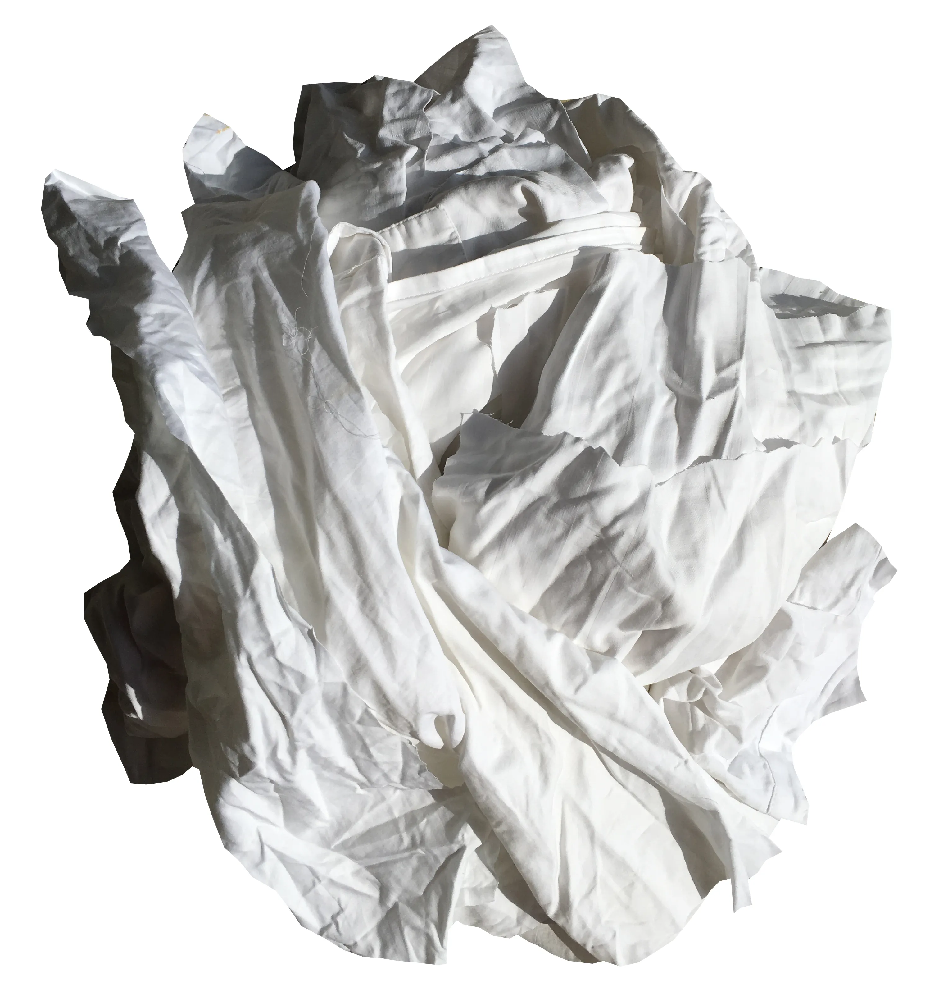 Textile Waste Cleaning Industrial Wiping Rags White Cotton Indusyrial Bed Sheet Rags