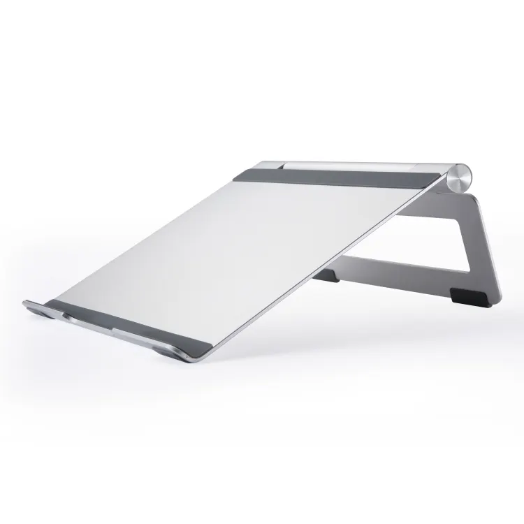 Новый эргономичный Портативный Регулируемый алюминиевый стол, складная подставка для ноутбука 17 дюймов