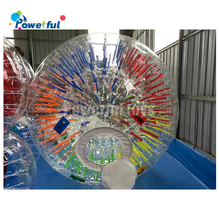 Onsale fluorescence zorbing ball inflatable body zorb ball football zorbing ball equipment