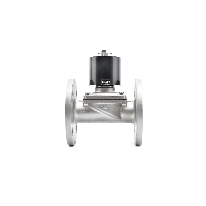 Factory supply stainless steel water solenoid valve flange regulator valve solenoid valve for sale