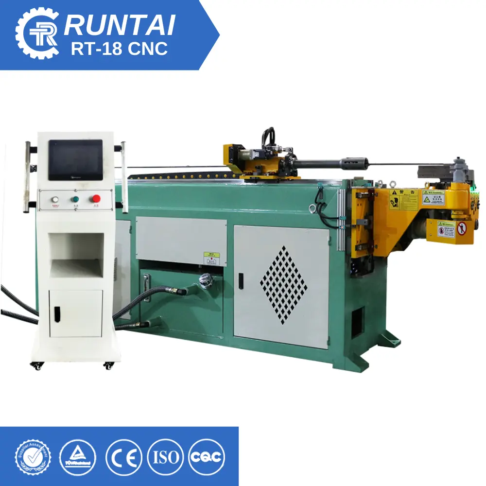 RT-18 CNC Square Machines 3 Inch Aluminum Profile Bender Used Pipe and Tube Bending Machine