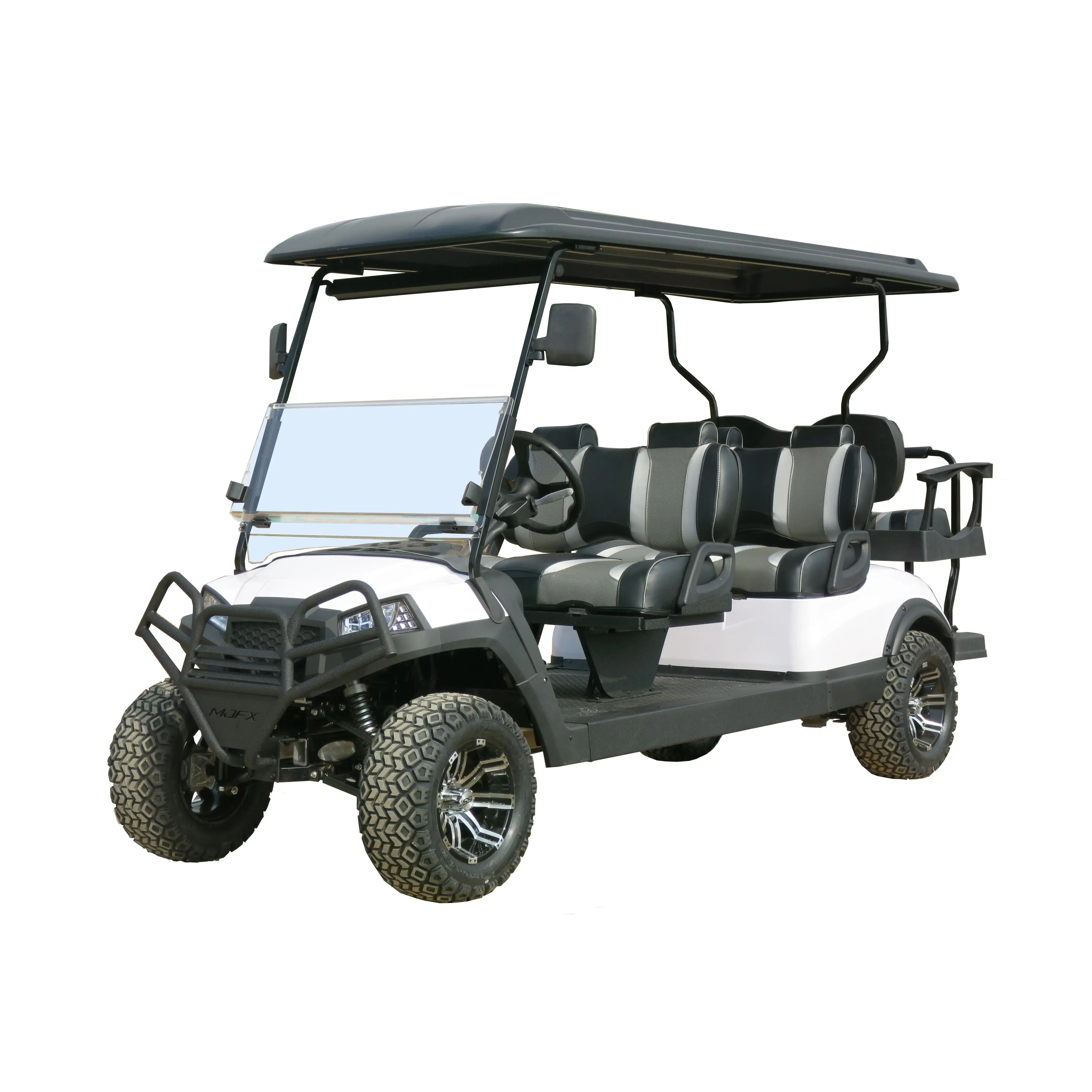 Off Road 6 Seater Good Quality Electric Golf Cart For Adults Sightseeing Tour Resort School Factory Airport Campus