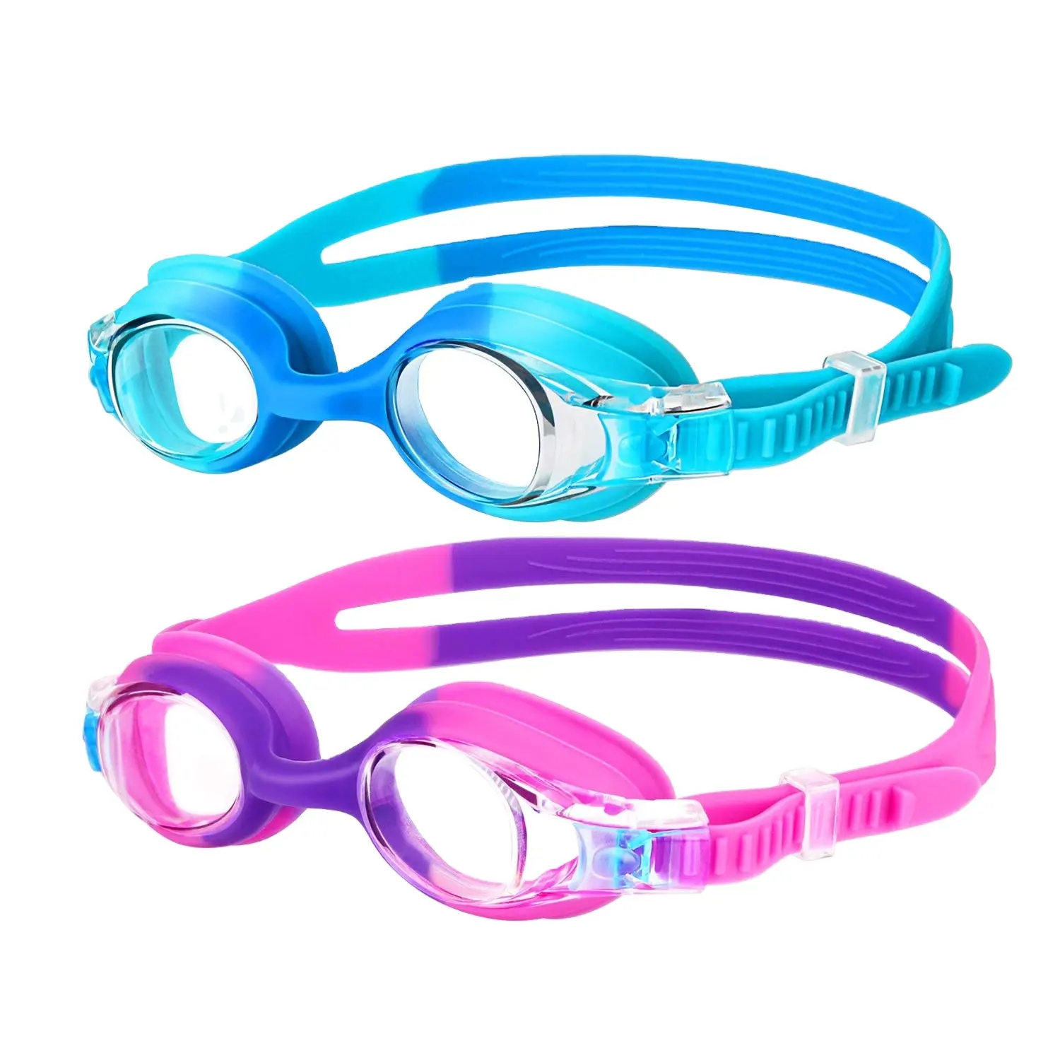 Amazon, Лидер продаж, детские очки для плавания, плавательные очки, не протекают, защита от УФ-излучения, очки для плавания в триатлоне с чехлом