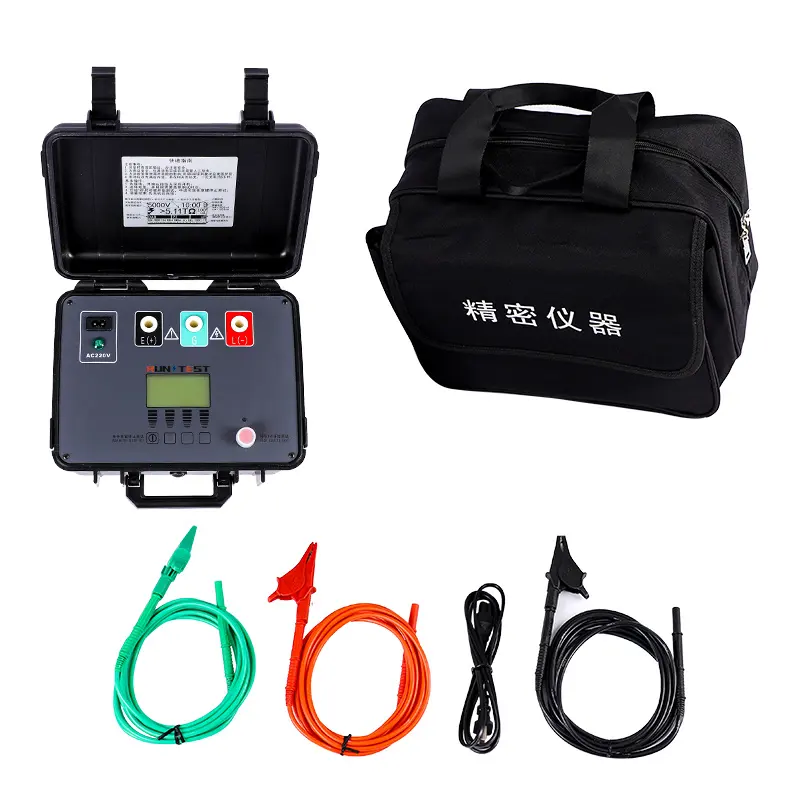 Discharged Quickly And Self Protection Function 10kv Insulation Resistance Tester