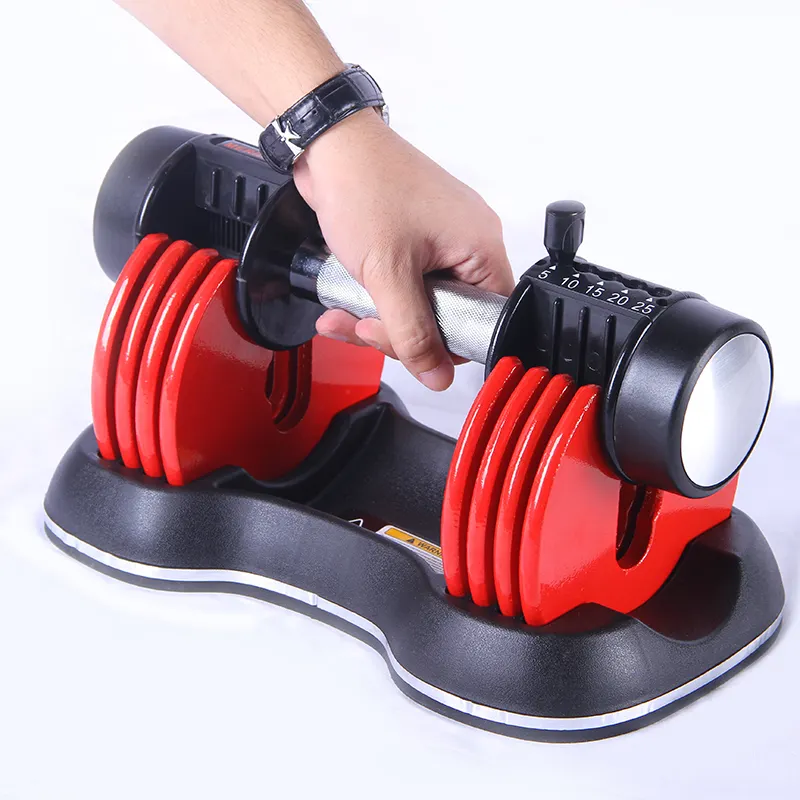 25lbs Adjustable Dumbbell Set from China for Bodybuilding
