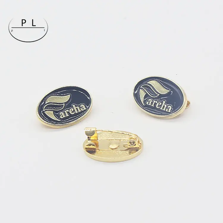 Wholesale Hot Sale New Fashion Design Custom Logo Metal Brooch Badge baby brooch