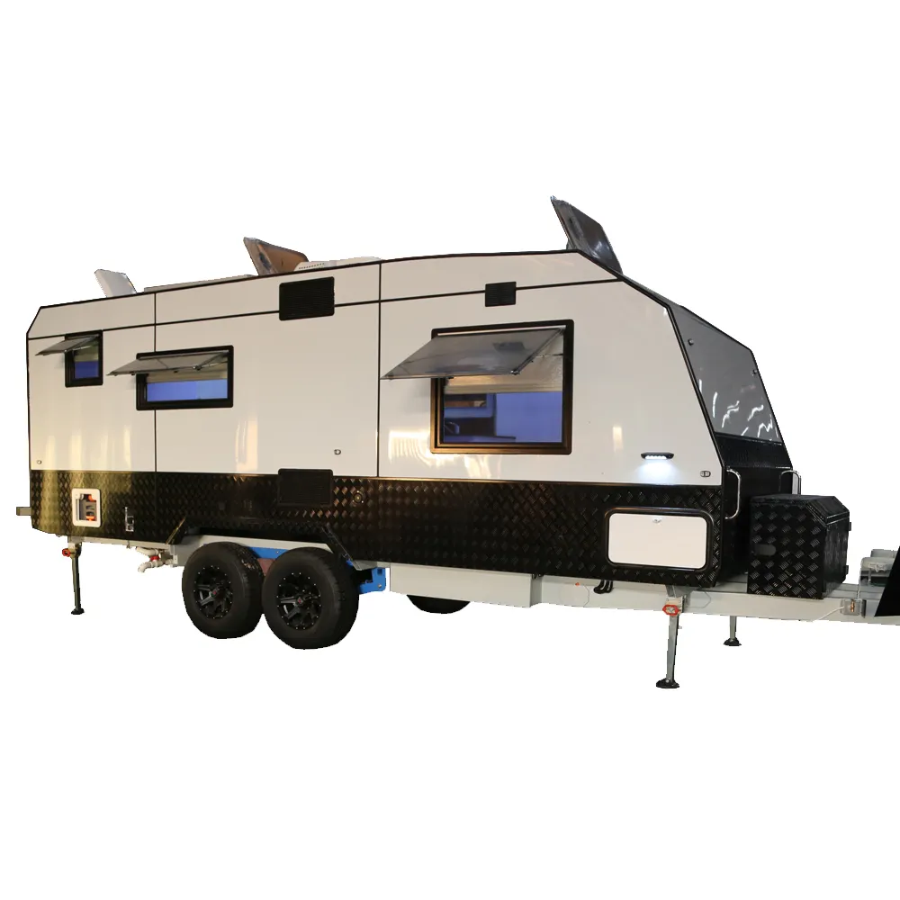 WCA008 Camping Trailers Caravan Living Space Camping Rv Car Mover Caravan Awning Tent