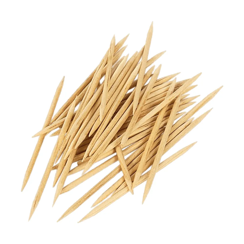 Toothpick Disposable Bamboo Toothpick Double Ends 65*2.0mm
