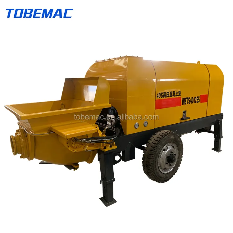 Factory Price Concrete Pump Machine Diesel Concrete Pump Trailer Diesel