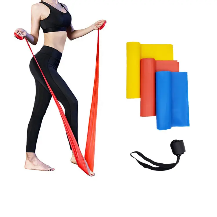 Chinese Manufacturer Good Price Full Body Workout Elastic Strap Pilates Resistance Bands