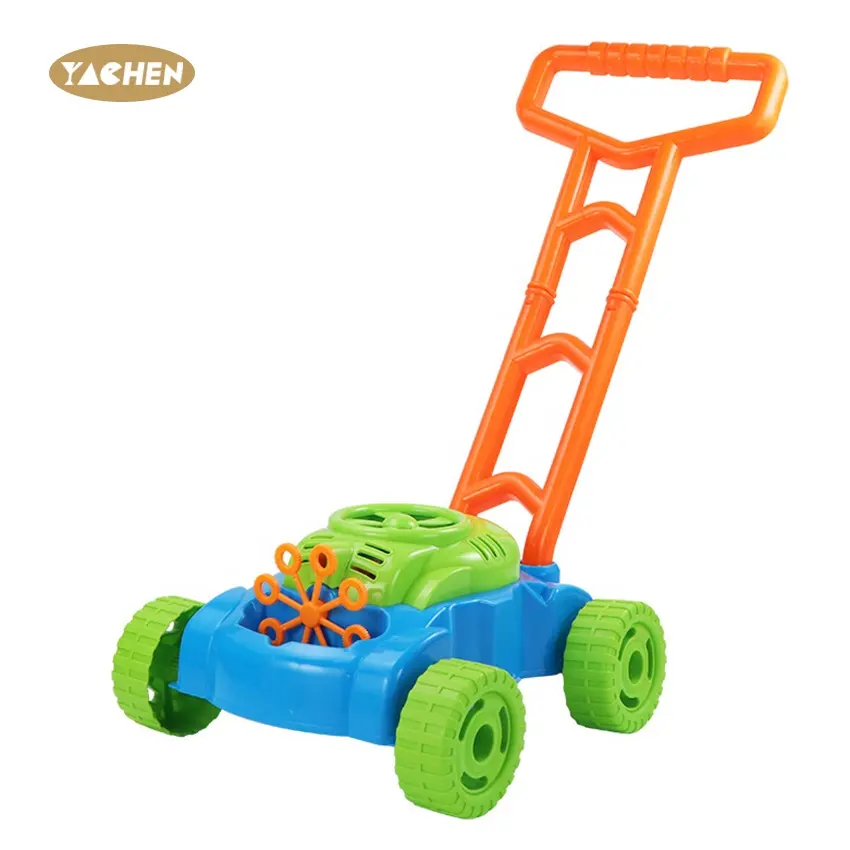 Yachen 2021 Automatic Electric mowing push pop bubble machine fidget sensory popet kids toy