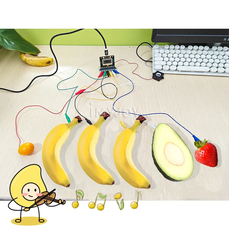 Профессиональные мини электрические музыкальные инструменты головоломки развивающая игрушка фруктовая фортепианная система музыкальные клавиатуры