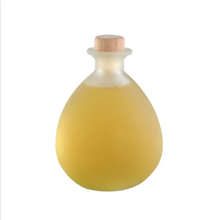 Лидер продаж 500 мл герметичный прозрачный/Frost Прямая форма бутылки вина вино плодовое оливкового масла в стеклянные бутылки с пробкой для фляга