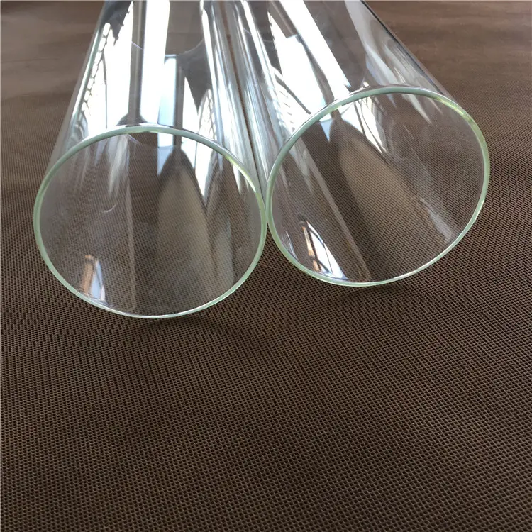 China supplier cheap high borosilicate glass tube with customized size