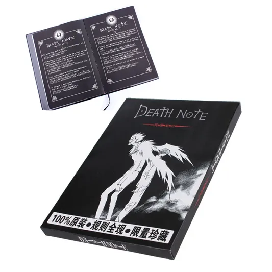 Death Note Planner Anime Diary Cartoon Book Lovely Fashion Theme Cosplay Large Death Note Writing Journal Notebook In Stock