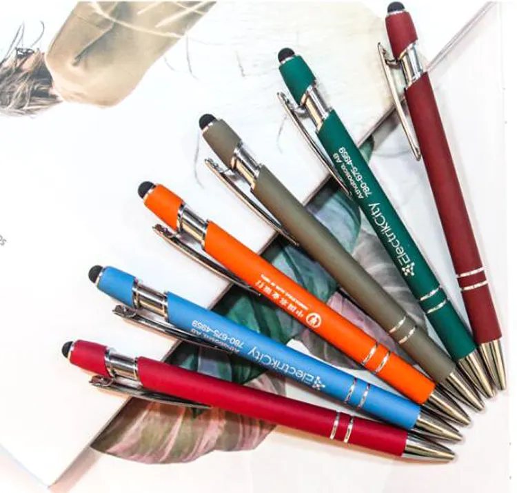 NM-62 Metal pen Stylus top Writing Promotion Luxury Logos Point Novelty stylus Pen