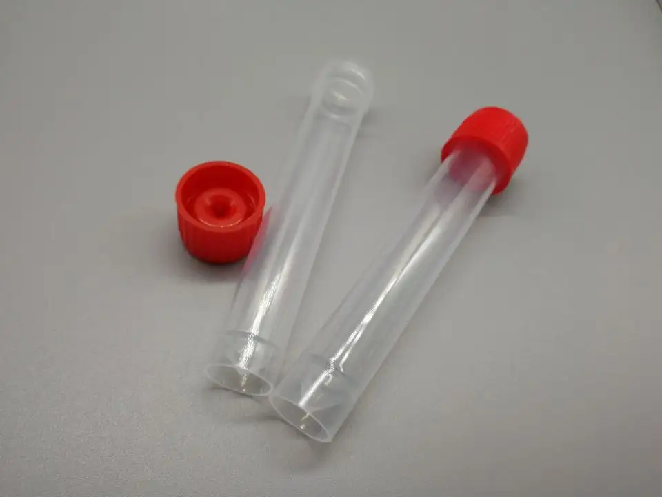 ISO9001 Certificate Pp Tube Pe Cover Leak ProofDisposable Medical Vtm Sample Collection Tubes For Specimen Test