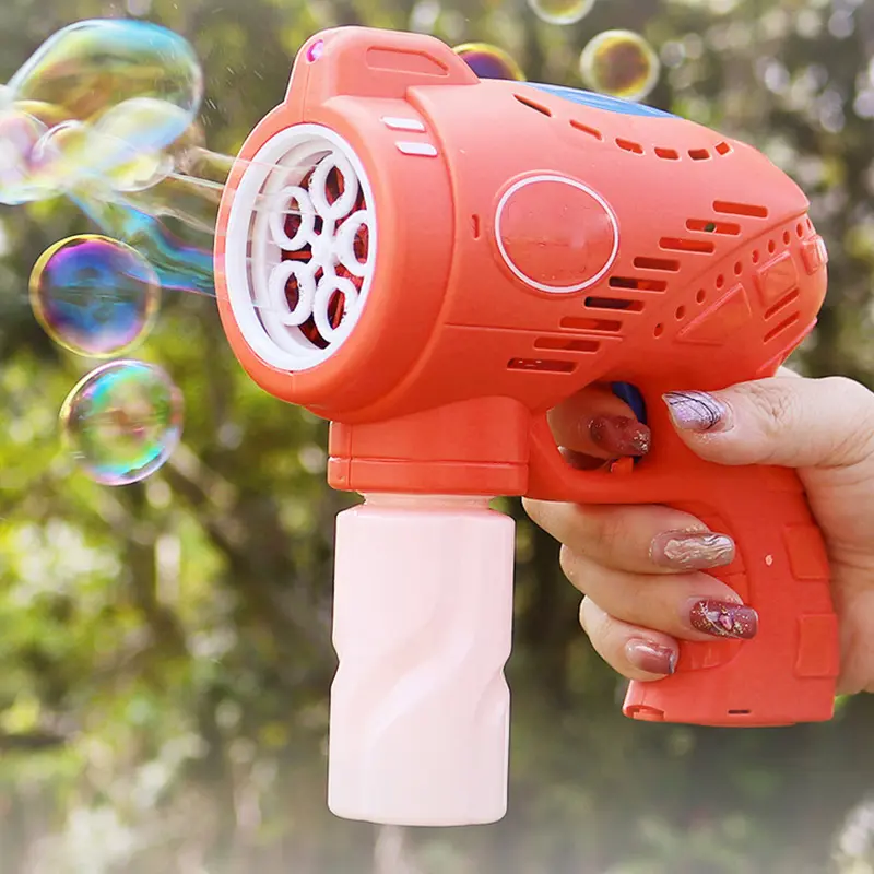 2022 new design bubble machine toy Frozen bubble gun magic wand girl favorite toy elsa toy kid party out door birthday gift