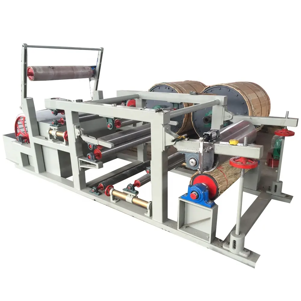 Machine to recycle paper and cardboard corrugated paperboard production lines