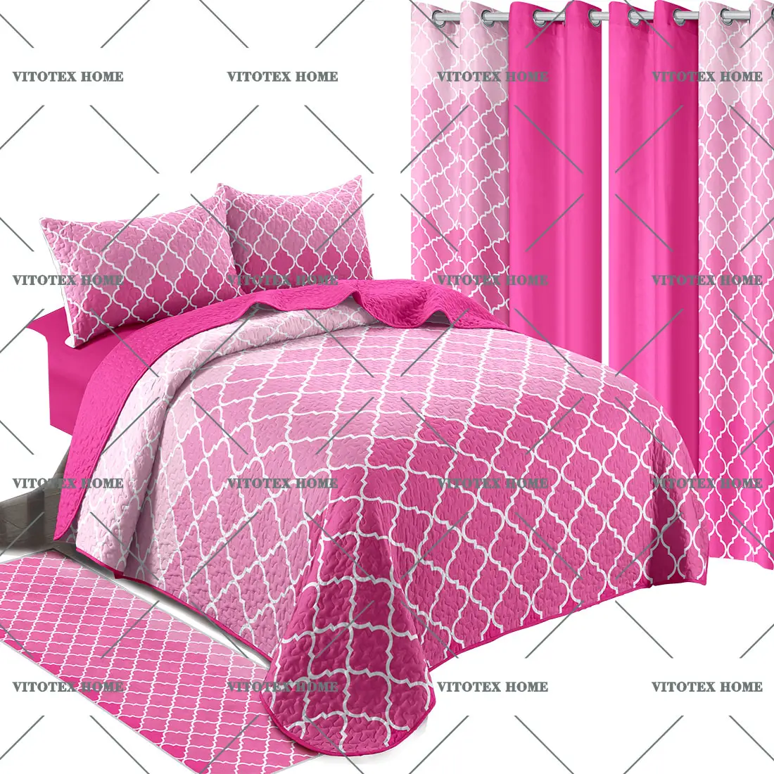 12pc Bedsheets Sets Bedding Set With Curtain Customized Fabrics Sizes Twin Queen King Full Printed Bed Sheets Have Stock