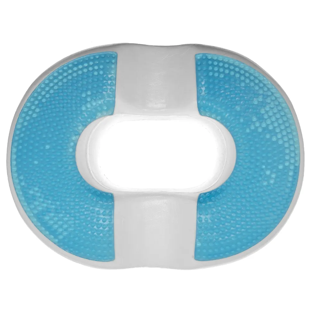 New arrival pain relief donut coccyx cool gel memory foam seat cushion mat car seat swivel