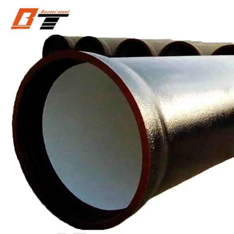 State owned enterprise factory, spot processing DN80 DN100 DN800 ISO2531, EN545, EN598 K9, C40, C30, C25, etc Ductile Iron Pipe