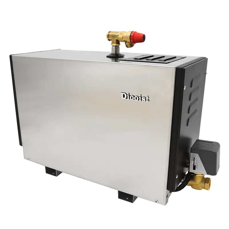 Superior 12KW Self Draining Steam Bath Generator with Waterproof Programmable Controls