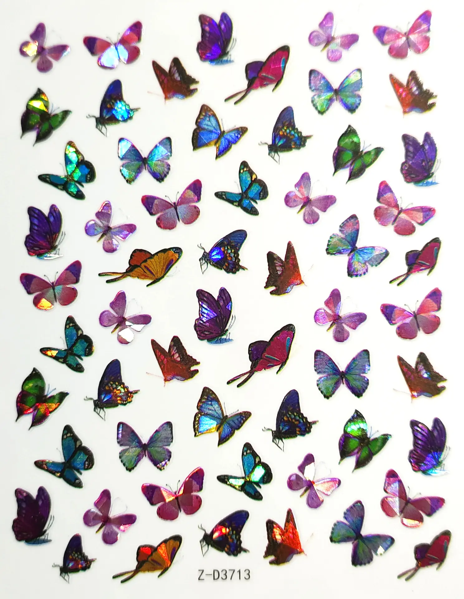 Оптовая торговля клей голографический лазер 3d Переводные картинки с бабочками купить наклейки для дизайна ногтей для самостоятельного дизайна ногтей