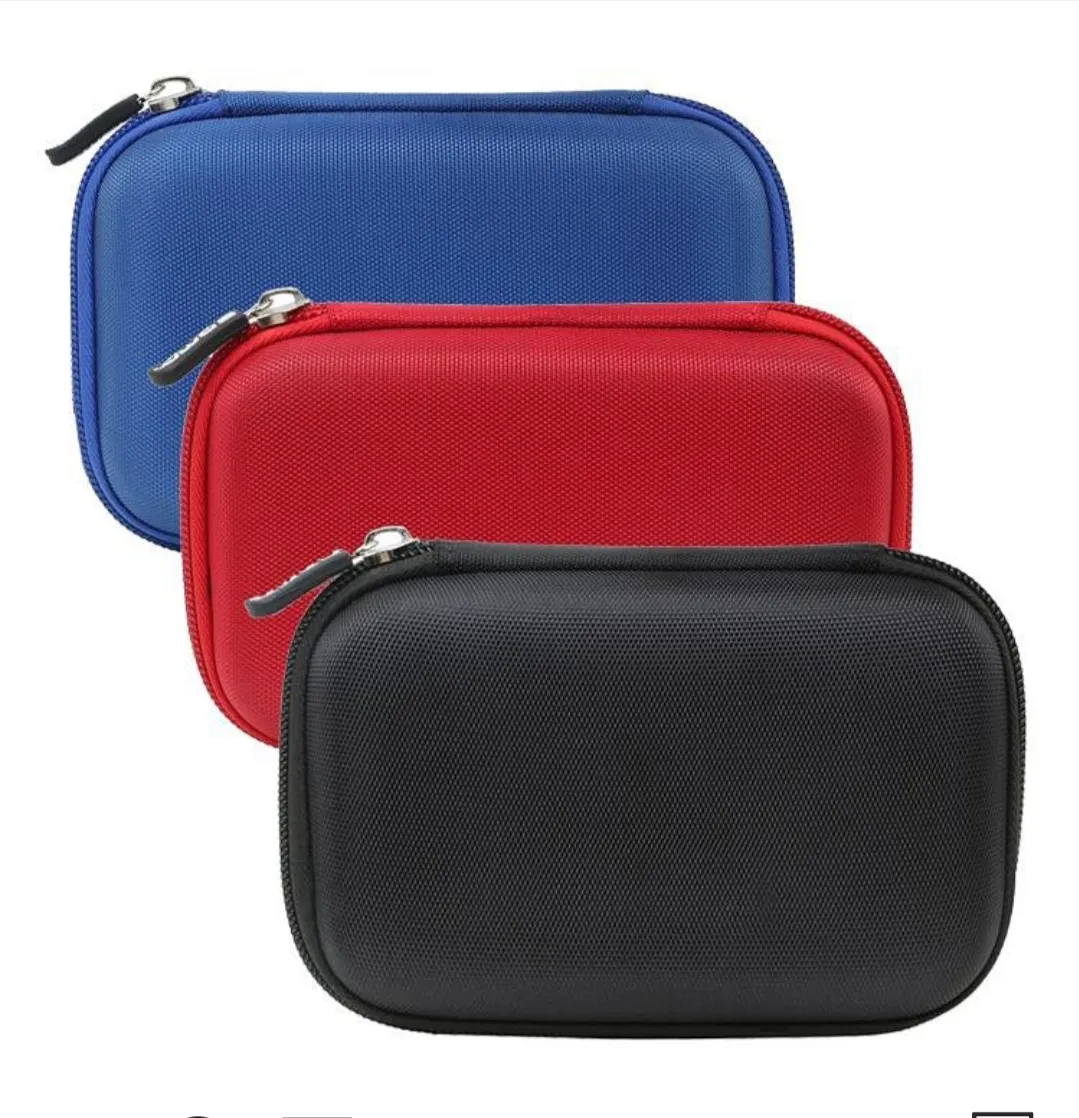 2.5 Inch Other Special Purpose Bags & Cases Hard Shell Travel Hard Eva Carrying HDD Empty Power Bank Case USB Drive Bag