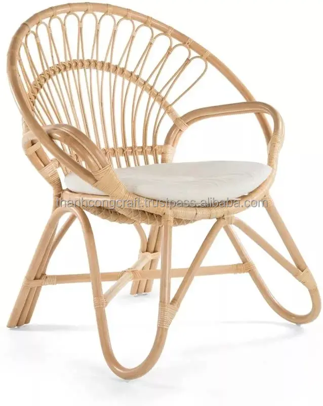 Лидер продаж, удобное деревянное кресло из ротанга современного дизайна, стулья для столовой