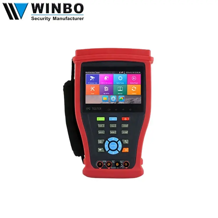 New 4.3 Inch 4 In 1 IPS Touch Screen IPC Camera Monitor CCTV Tester Built in WIFI