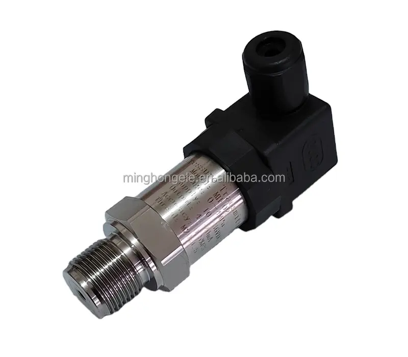 adjustable 0-600 Bar external thread 1/4 stainless steel output signal 4-20mA pressure transmitter for water oil fuel gas air