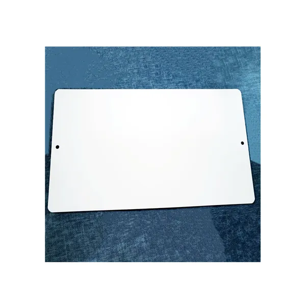 2022 metal sublimation street sign blanks 8X12X0.025 Inch aluminum sublimation blanks for Heat Transfer Press / UV Print