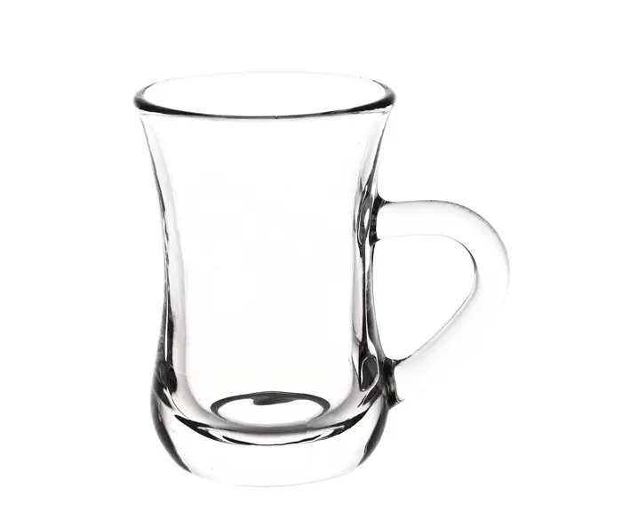 Transparent Tea Glass 2.5oz 78m Transparent Coffee Glass Tea Cup Espresso Coffee Drinking Cup Customized Logo