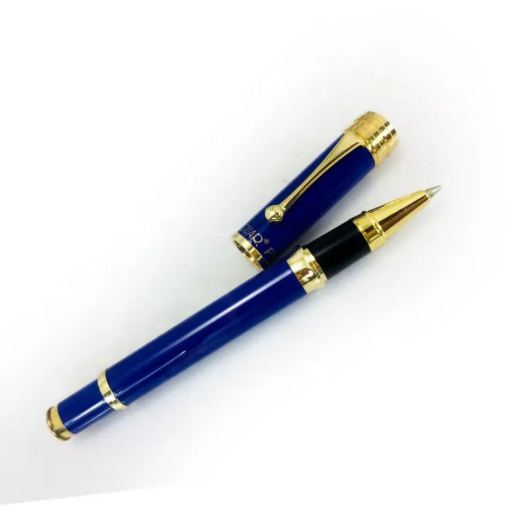 JR541R Newest Design Brass Made Marble Pattern Business Roller Pen For Office