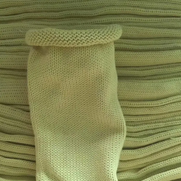 Customized diameter High Temperature Resistant Aramid Kevlar Fiber Sleeve High Strength Aramid Knitting Sleeve