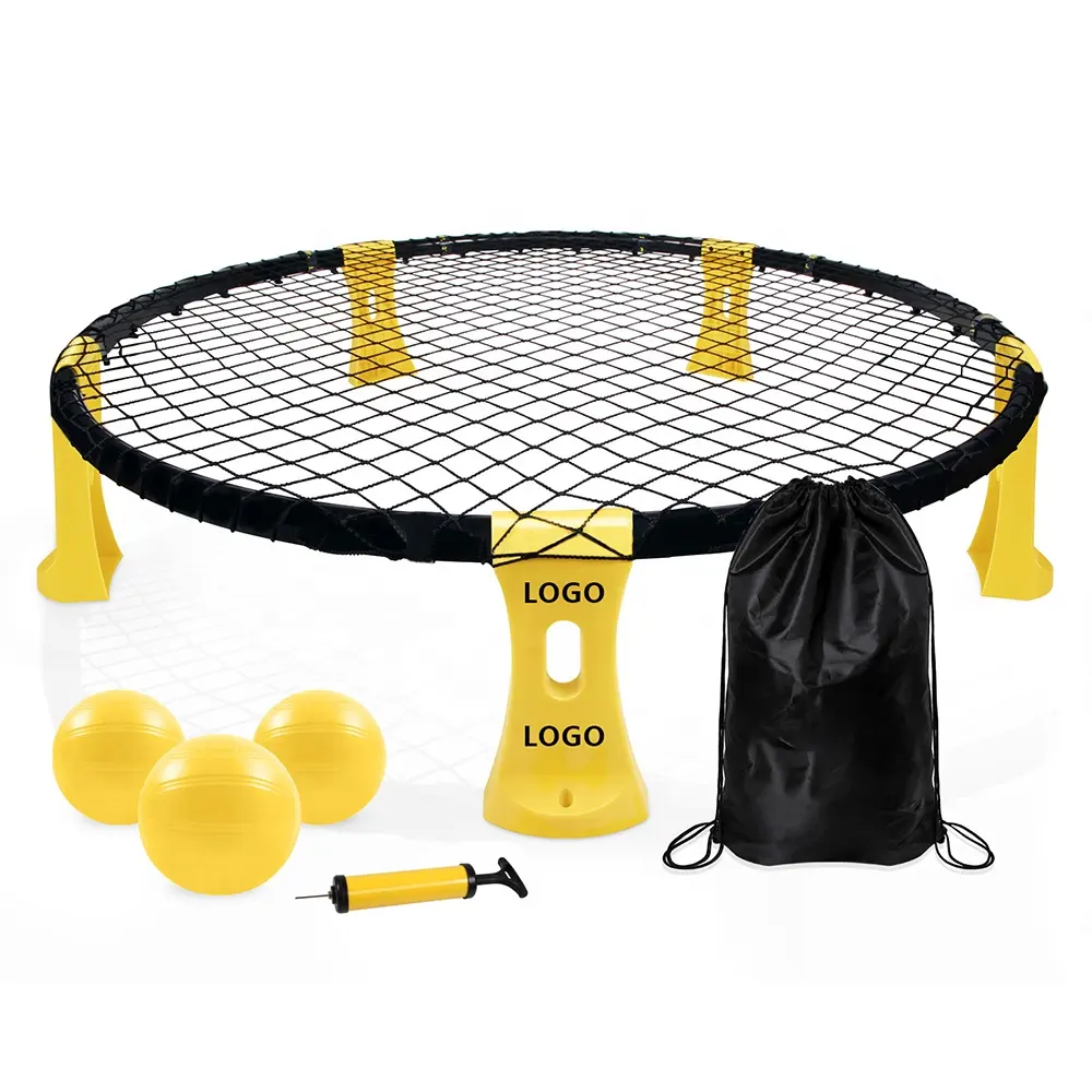 OEM ODM Backyard Playground Outdoor Indoor Portable Stand Ball Game Kids Exercise Ball Games Spike Workout Outdoor Game Set