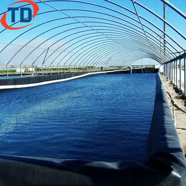 High Quality Polypropylene 1mm 1.5mm 2mm Waterproof HDPE Geomembrane Fish Farm Pond Liner