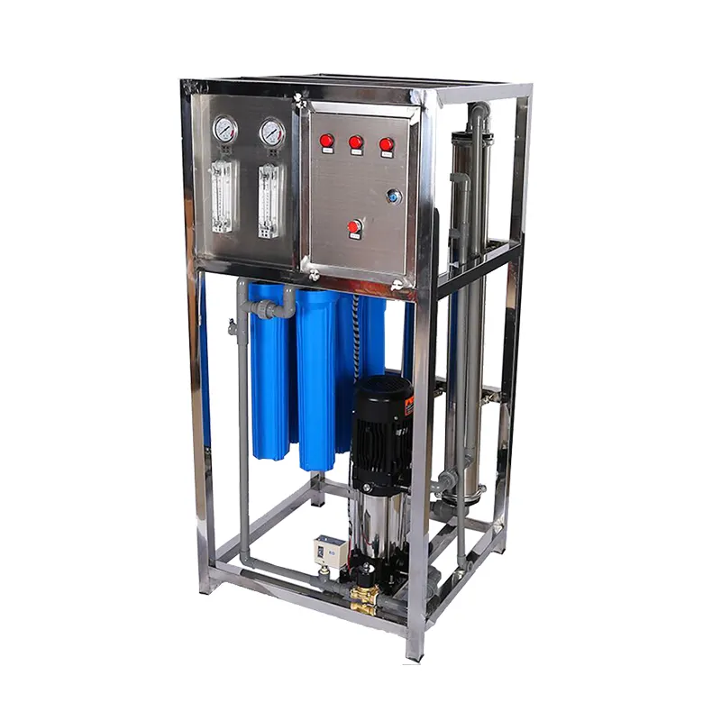250 / 500 lph water softening system / small scale water purification machines / mini small ro plant