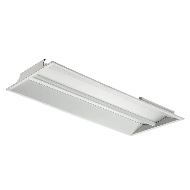 Hot Sell white PC material Steel Sheet 30watt 45watt led panel Recessed Troffer