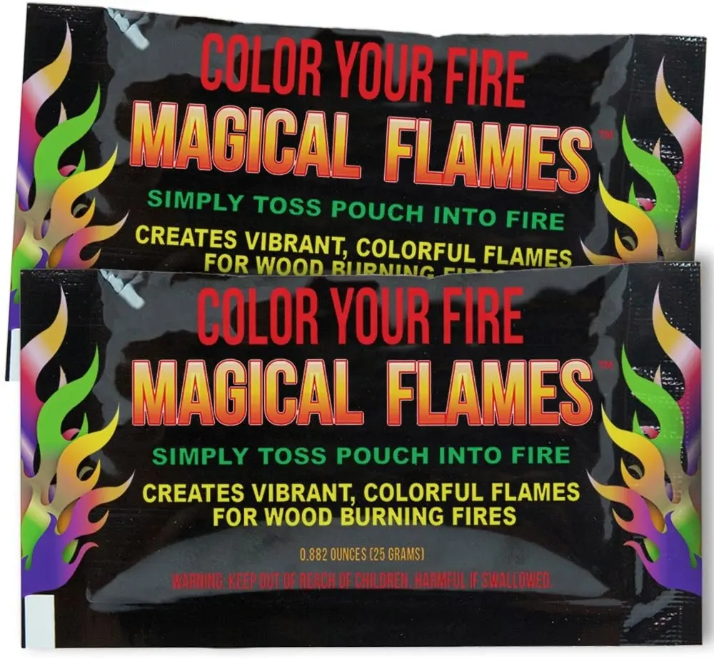 Fire Colorant Mystical Flames Campfire Fireplace Change Fire Color Powder