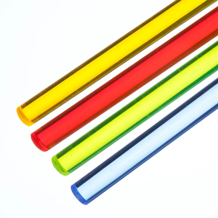 Wholesale Price Custom High Quality Colorful Acrylic Round Rod