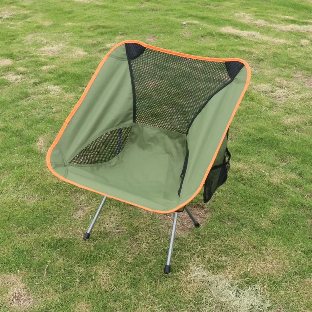 QIBU Direct Factory Fishing Chair Portable Outdoor Camping Fishing Lightweight Folding Chair