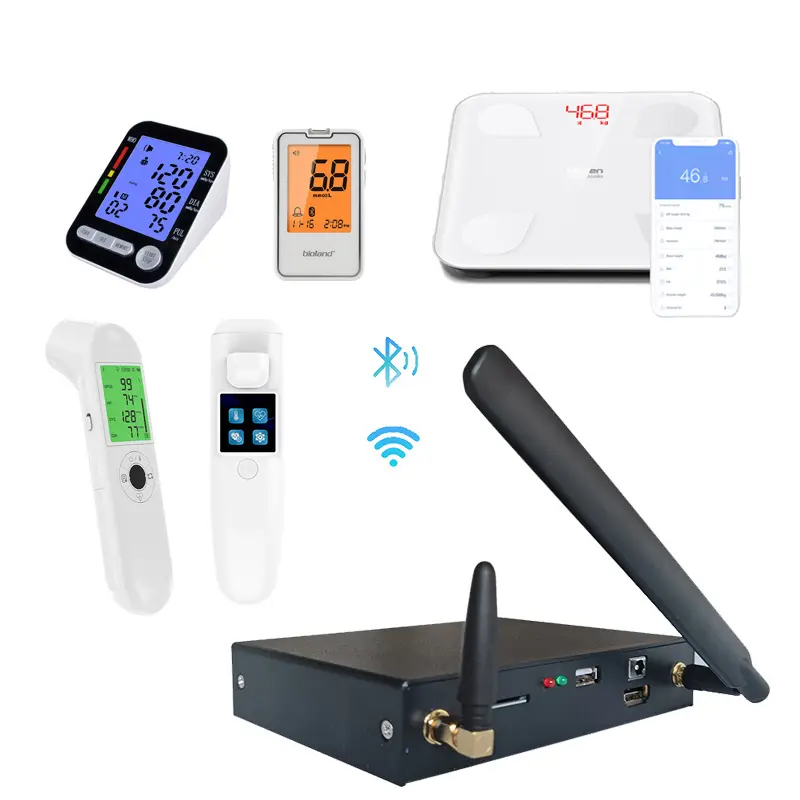 iot 4g healthcare blood pressure monitor kit