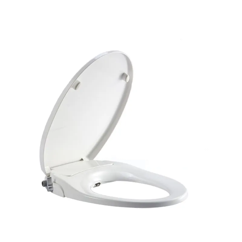 HI8108 bathroom PP V-shape bidet seat cover American elongate adult toilet seat WC silence cover self clean nozzle