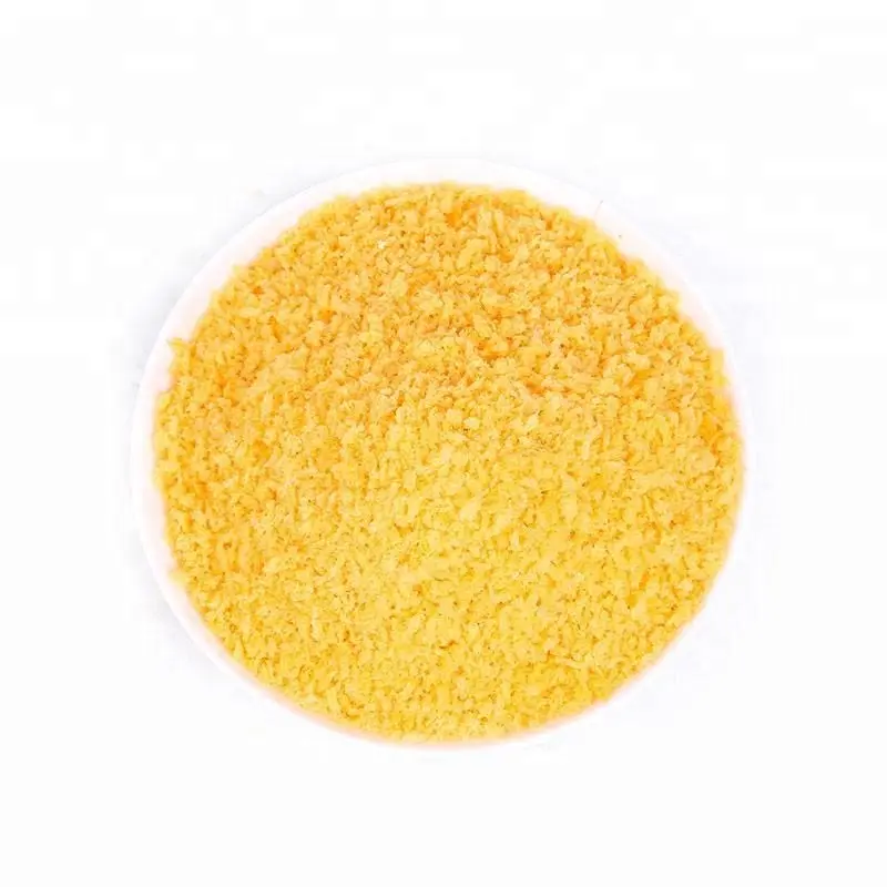 Factory Supply 4-6mm Yellow Panko Breadcrumbs Dried Needle Shape Breadcrumbs